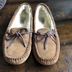 Chestnut UGG moccasins